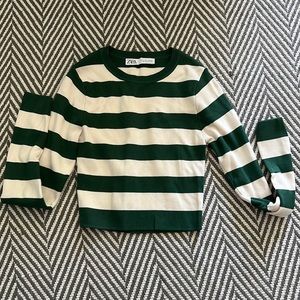 Zara cropped long sleeve